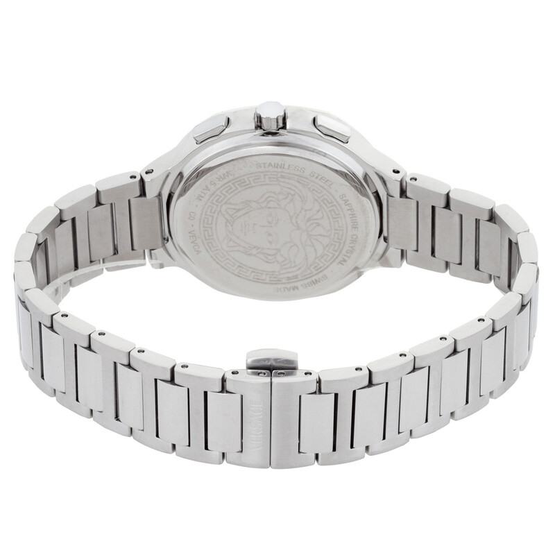 Versace V-Chrono Square Chronograph Quartz Watch VEVCA0424