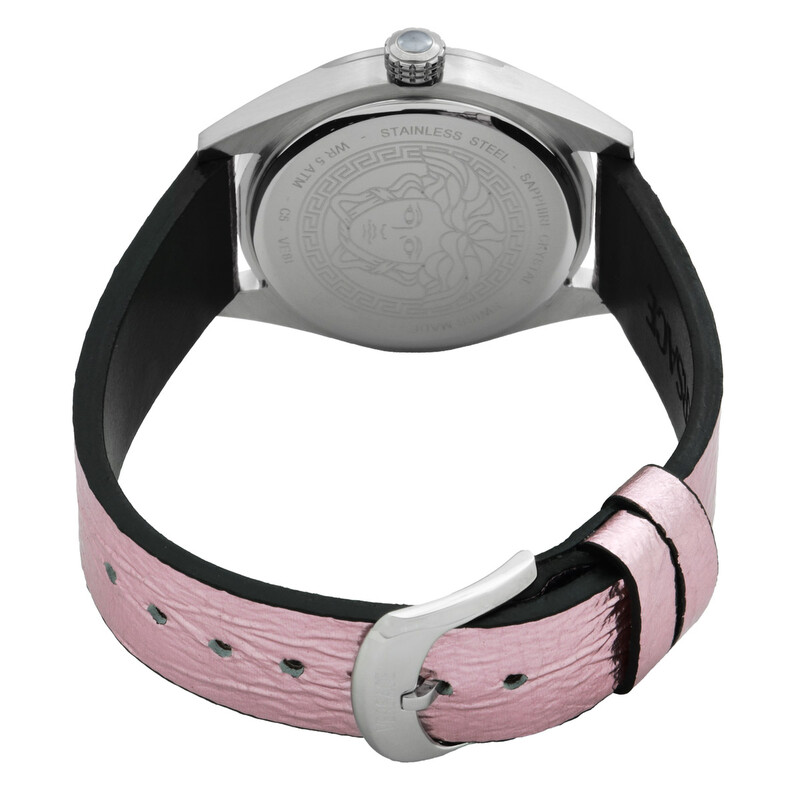 Sale! Versace Pink Silver Lady Watch v12010015_1542142375.jpg main image 4