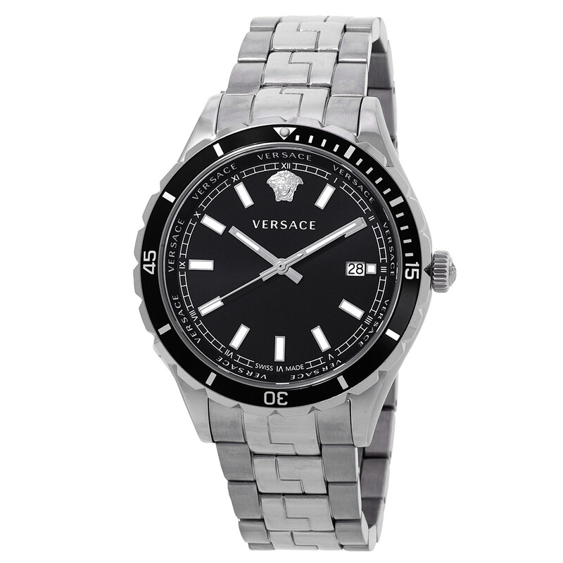 Versus By Versace Hellenyium Quartz Black Dial Men's Watch