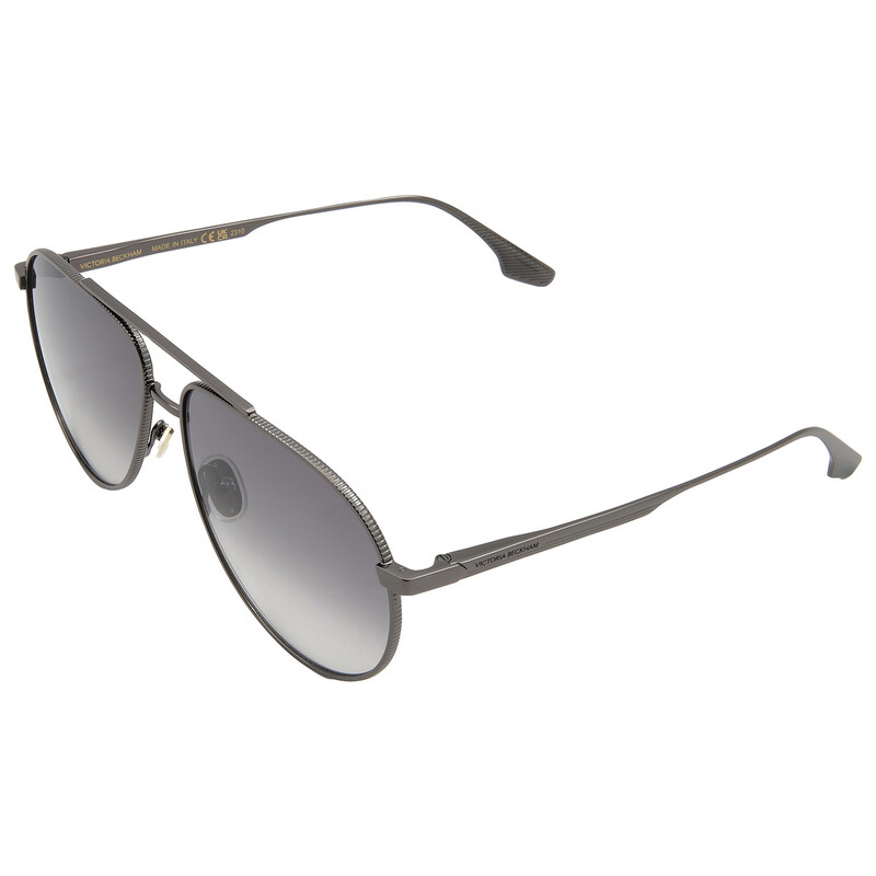 Victoria Beckham Grey Gradient Pilot Ladies Sunglasses  display picture 1