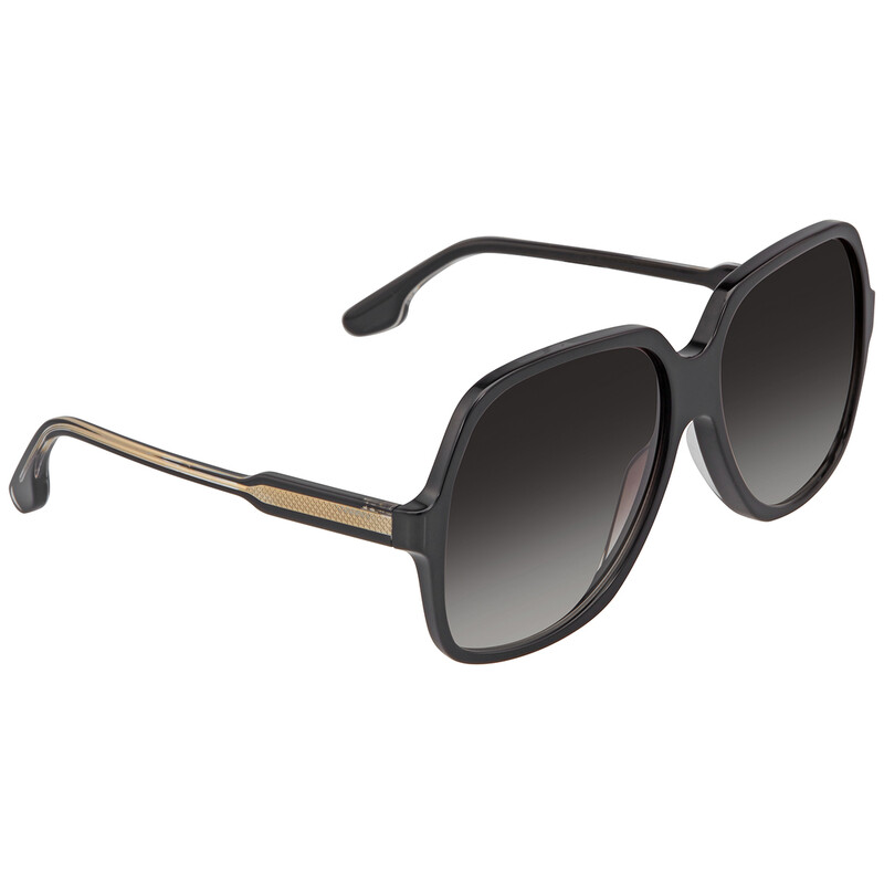 Victoria Beckham Grey Rectangular Ladies Sunglasses VB626S 001 59