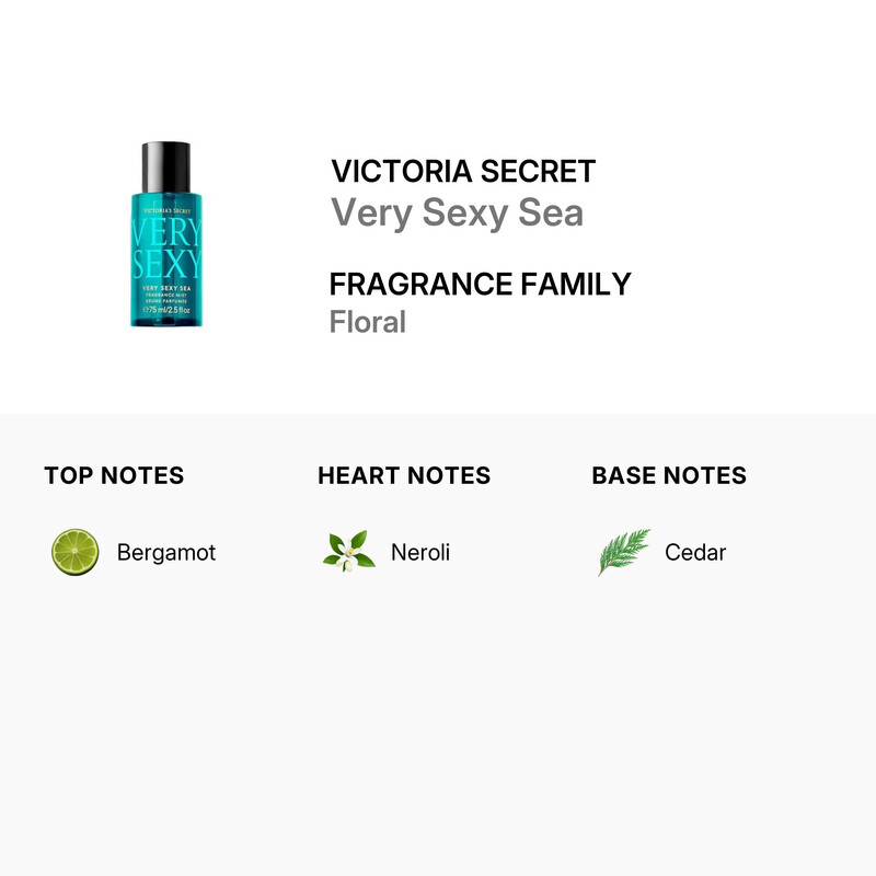 Victoria Secret Ladies Very Sexy Sea Mist 2.53 oz Fragrances