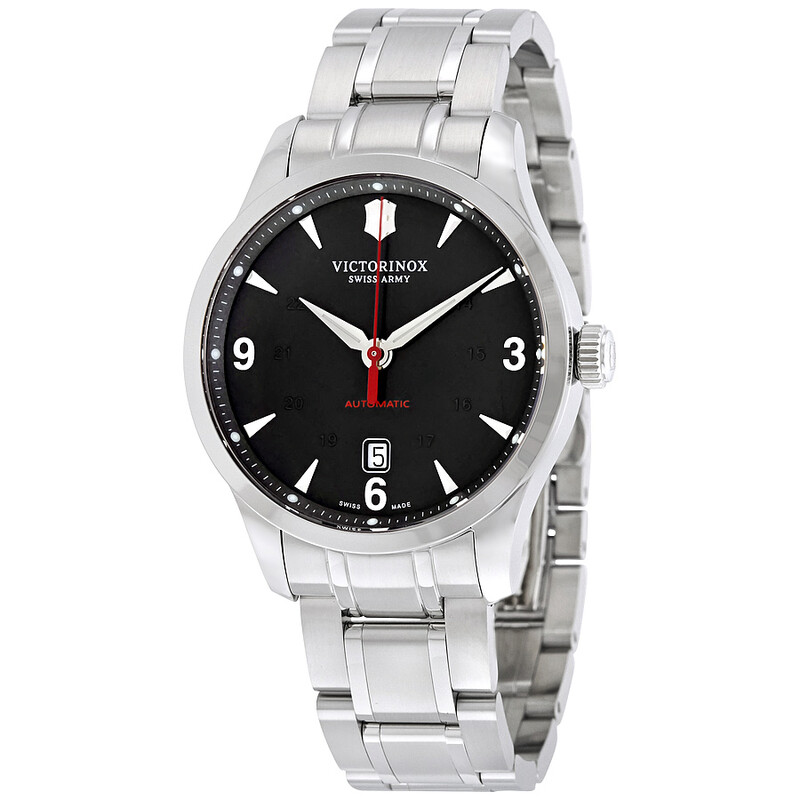 Victorinox Alliance Mechanical Automatic Black Dial Men's Watch
