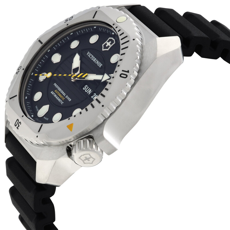 マー坊 Victorinox Dive Pro Automatic Black Dial Men's Watch 241994