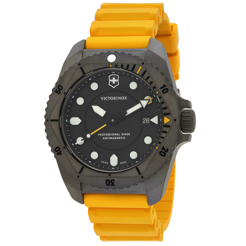 Victorinox Dive Pro Quartz Black Dial Men's Watch 241992