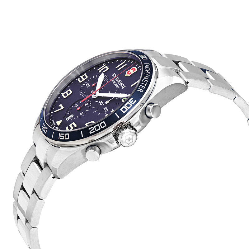 Victorinox Fieldforce Chronograph Quartz Blue Dial Men's Watch