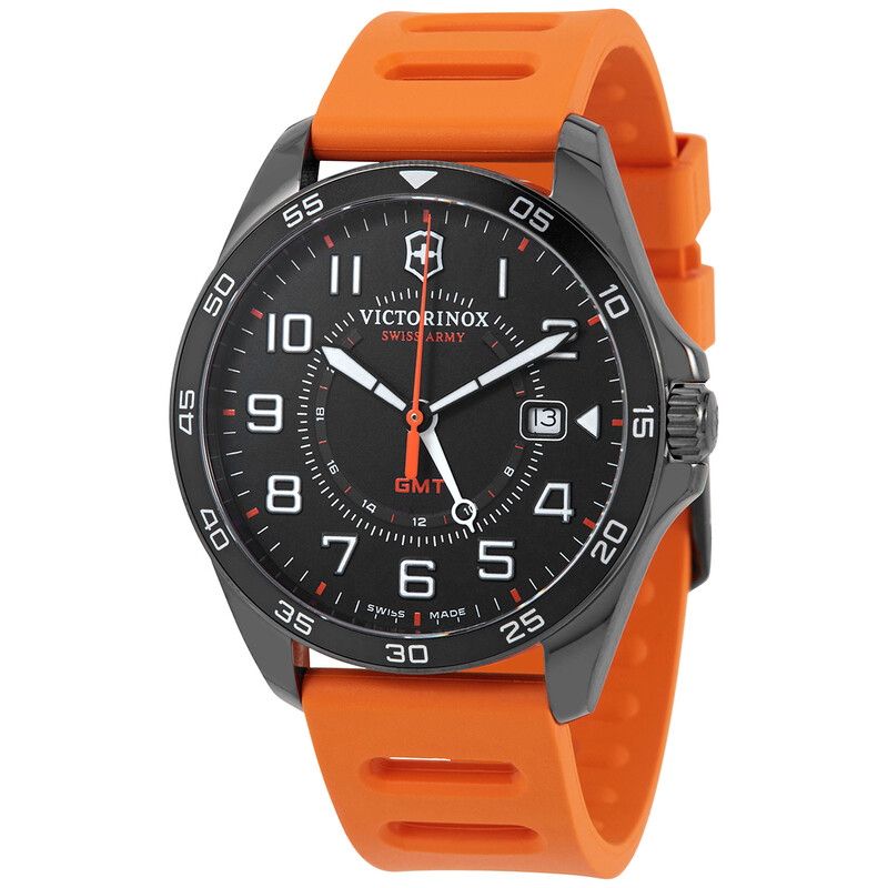 Victorinox FieldForce Sport GMT Quartz Black Dial Men's Watch