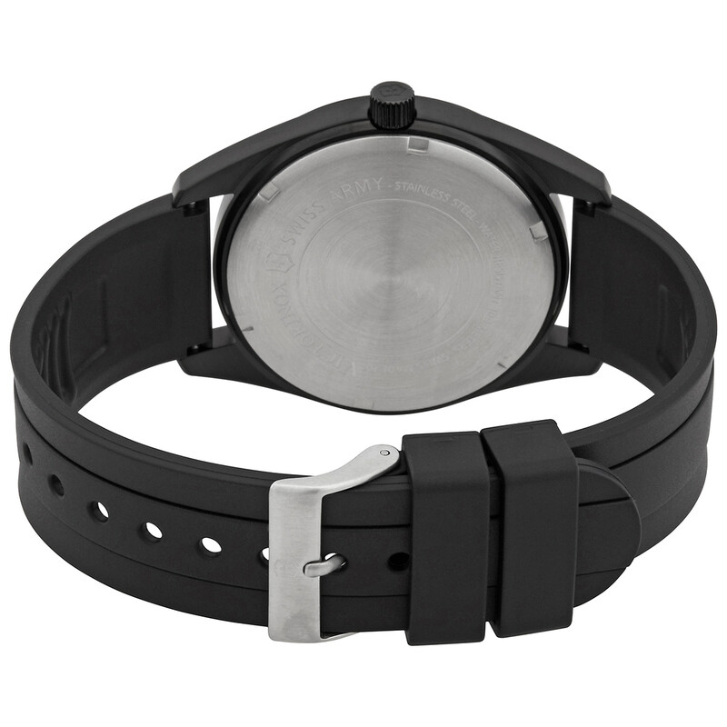 Victorinox Garrison Quartz Black Dial Men's Watch 26071.CB