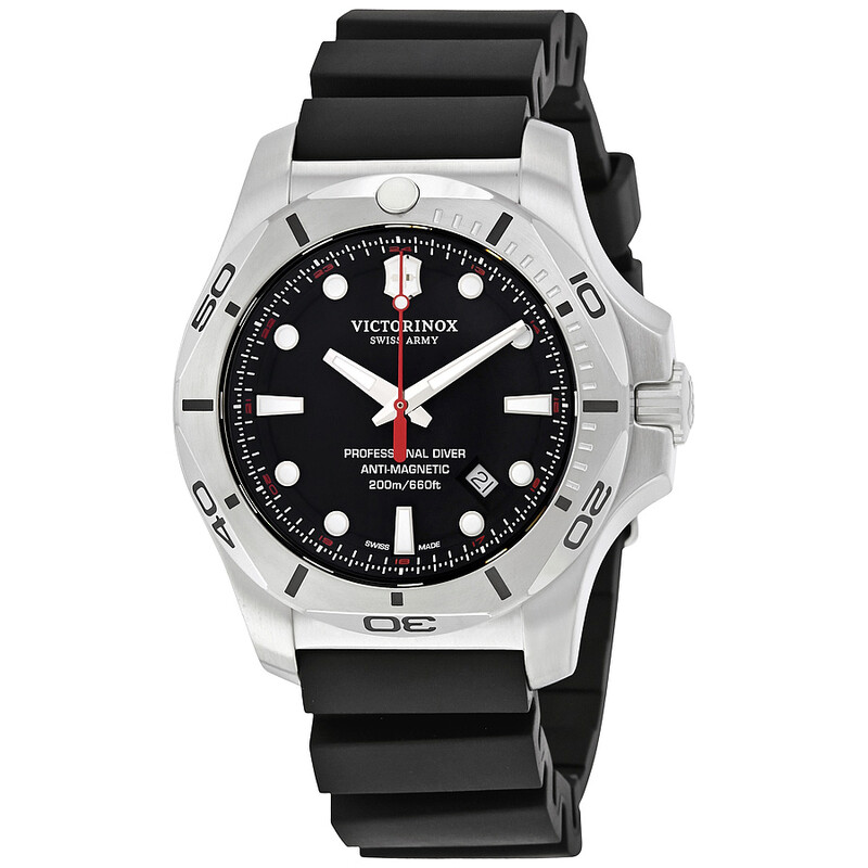 Victorinox I.N.O.X. Professional Diver Black Dial Men's Watch