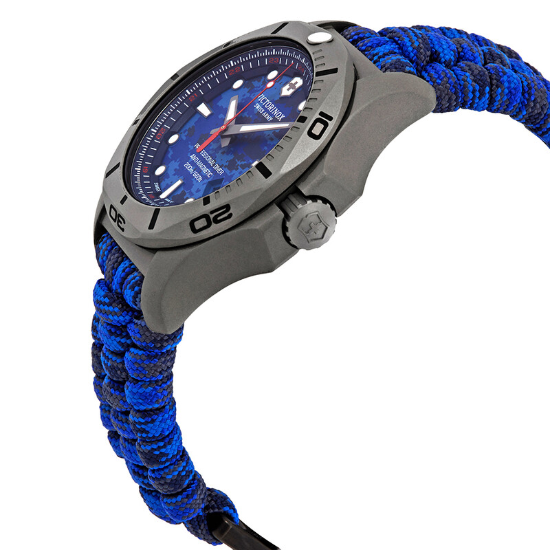 Victorinox I.N.O.X. Professional Diver Titanium Blue Camo Dial