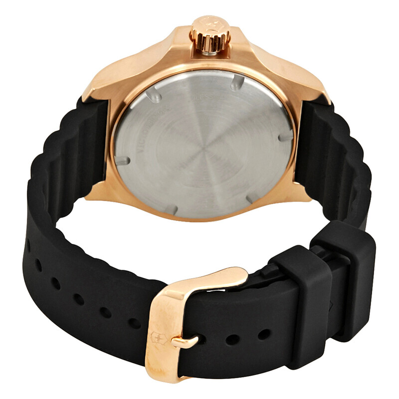 レディース時計サイズ33のパーツ(幅1.4mm) Victorinox I.N.O.X. V Black Dial Ladies Watch 241808 046928130641