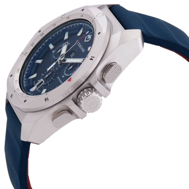 Victorinox I.N.O.X. Chronograph Quartz Blue Dial Men's Watch