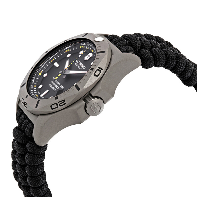 ケバブ　G-1 Victorinox I.N.O.X. Professional Diver Titanium Black Dial Men's