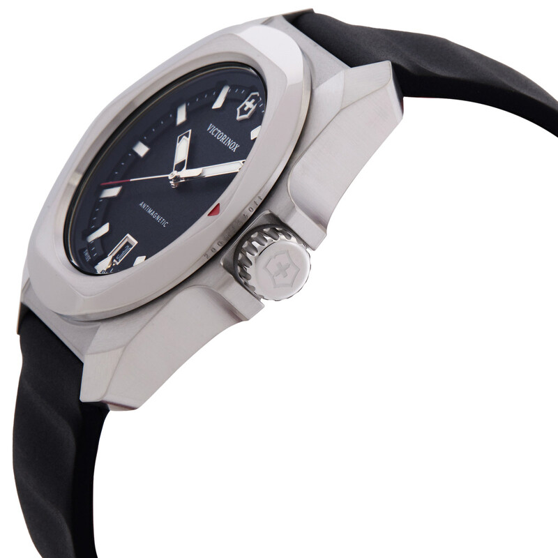 Victorinox I.N.O.X. Quartz Black Dial Men's Watch 242028