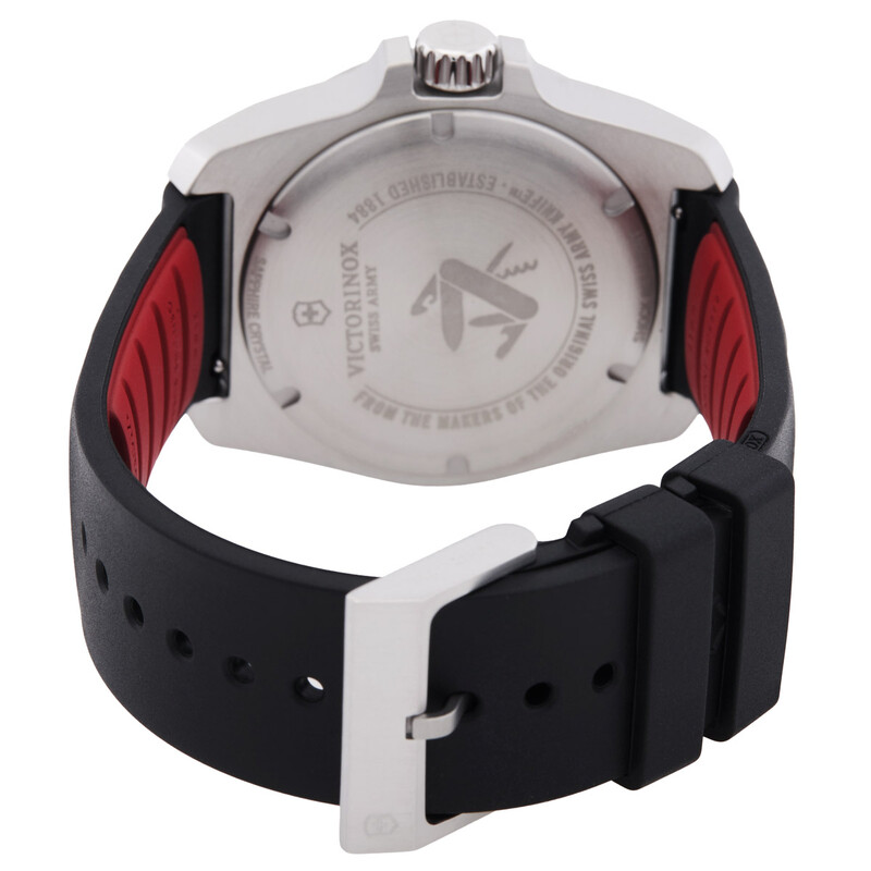 Victorinox I.N.O.X. Quartz Black Dial Men's Watch 242028