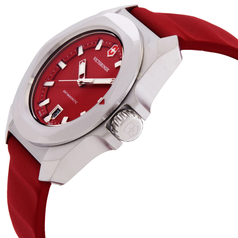 Victorinox I.N.O.X. Quartz Red Dial Men's Watch 242029