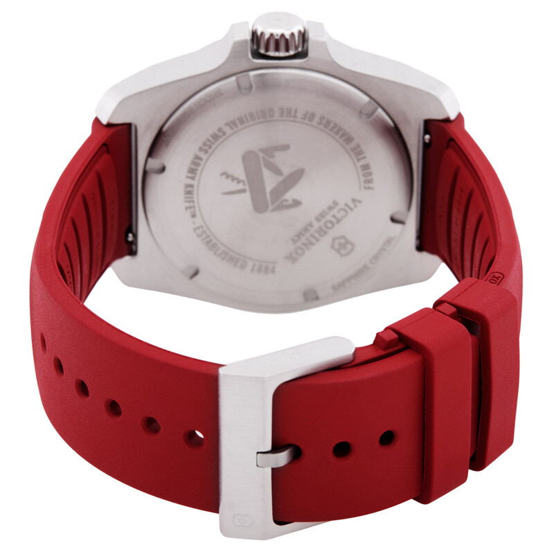 Victorinox I.N.O.X. Quartz Red Dial Men's Watch 242029