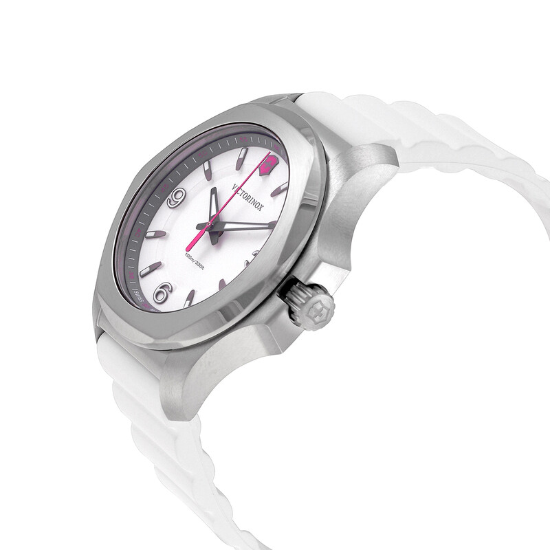 Victorinox I.N.O.X. V Quartz White Dial Ladies Watch 241921