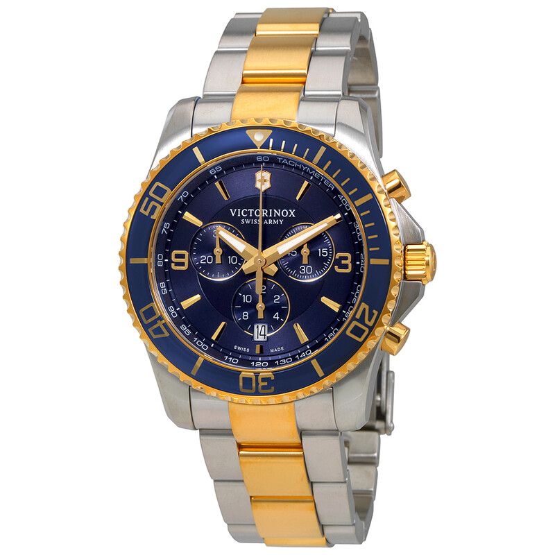 Victorinox Maverick Chronograph Blue Dial Men's Watch 241791