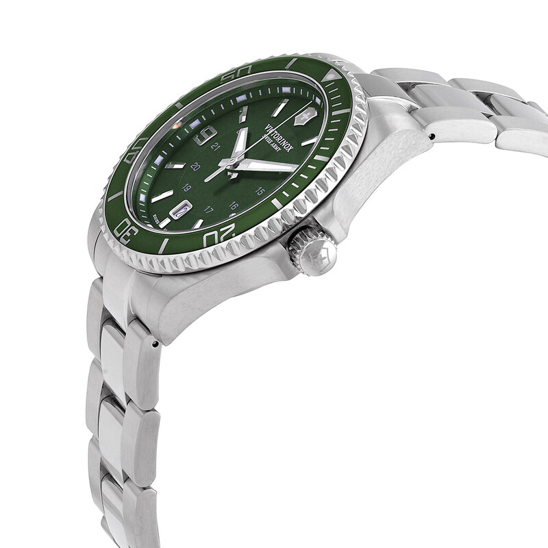 egeg＊shop Victorinox Maverick Quartz Green Dial Men's Watch 241934