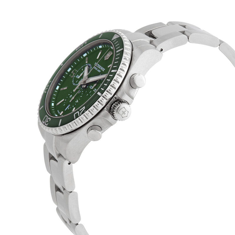 Victorinox Maverick Quartz Green Dial Men's Watch 241946