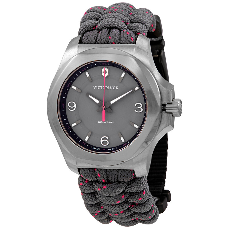 Victorinox Quartz Grey Dial Ladies Watch 241920 7611160121875