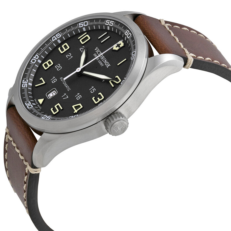 Victorinox Swiss Army AirBoss Automatic Black Dial Men's Watch