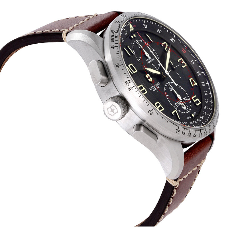 Victorinox Swiss Army Airboss Mechanical Black Dial Men's Watch