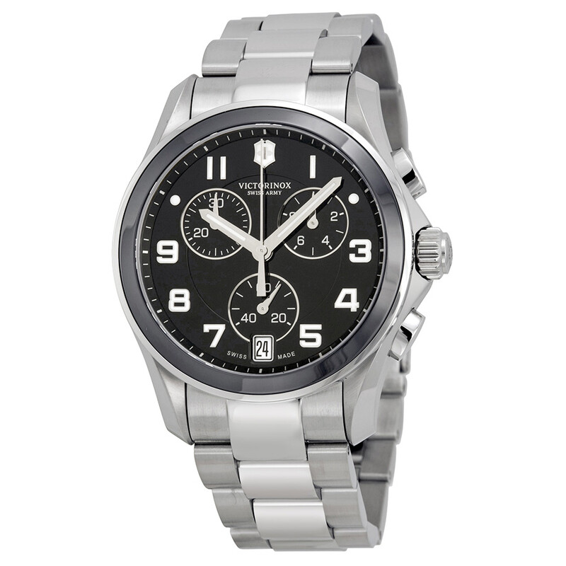 Victorinox Swiss Army Chrono Classic Black Ceramic Men's Watch
