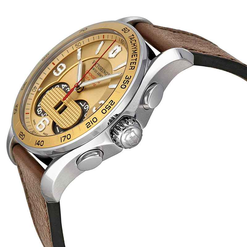 Victorinox Swiss Army Chrono Classic Gold Dial Men's Watch 241617