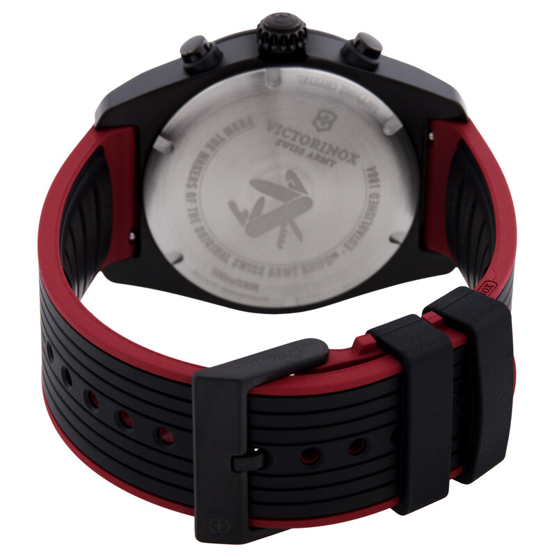 Victorinox Swiss Army Chronograph Quartz Black Dial Men's Watch