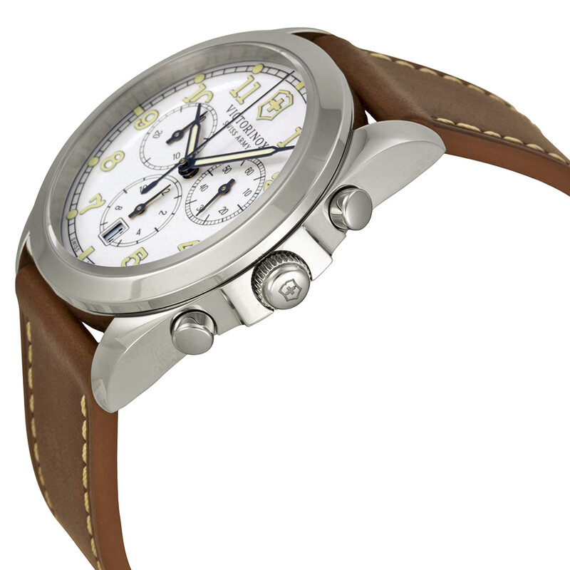 Victorinox Swiss Army Infantry Chronograph White Dial Men's Watch
