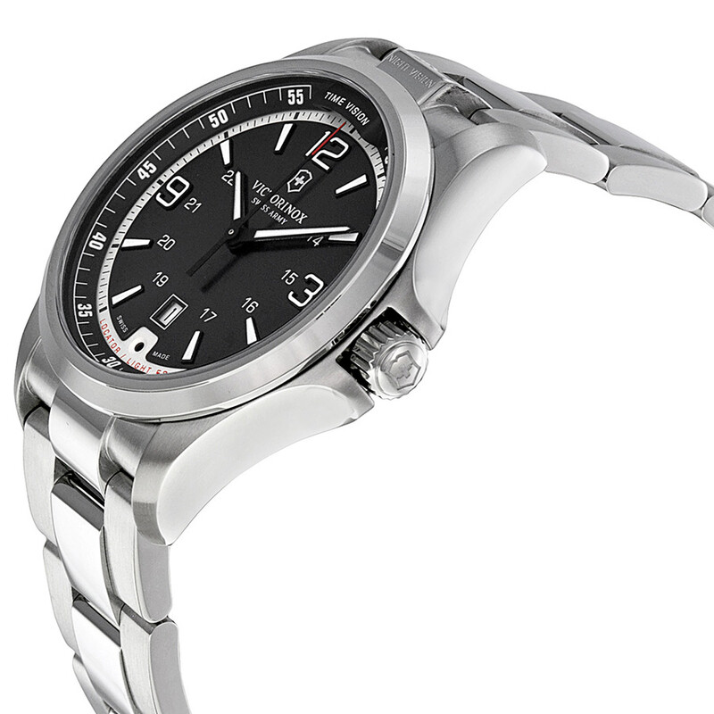 Victorinox Swiss Army Night Vision Black Dial Men's Watch 241569