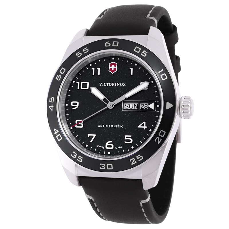 Victorinox Swiss Army Quartz Black Dial Men's Watch 242041