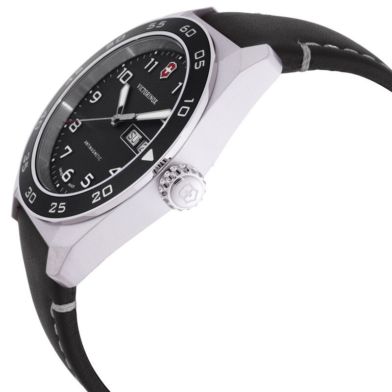 Victorinox Swiss Army Quartz Black Dial Men's Watch 242041
