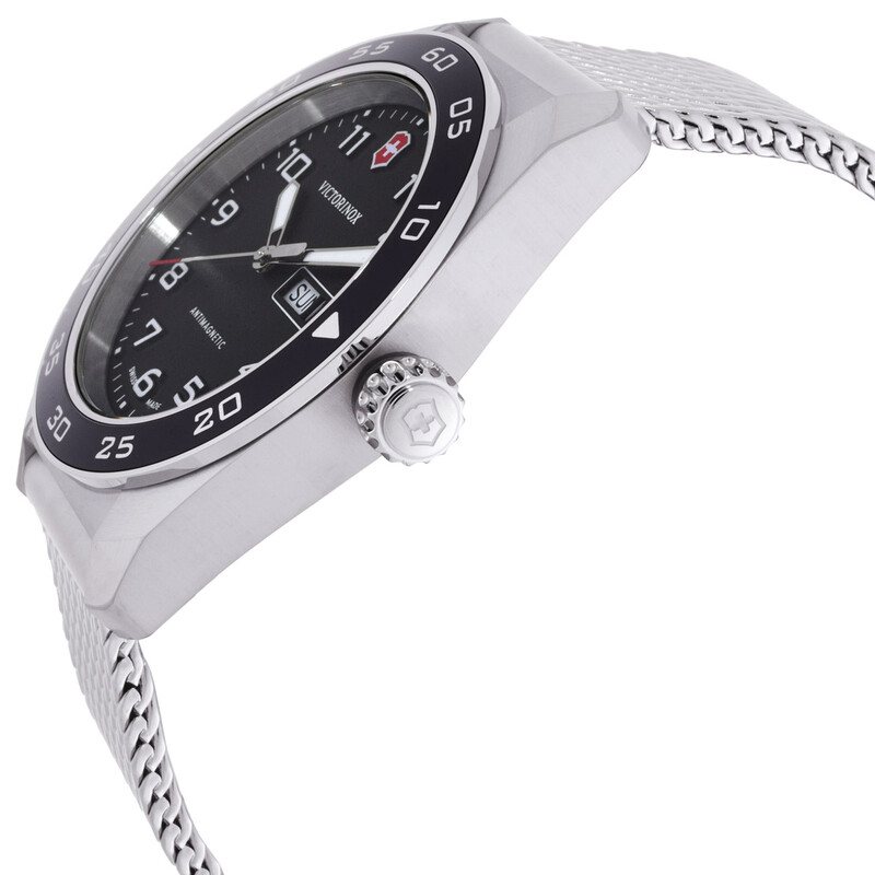 Victorinox Swiss Army Quartz Black Dial Men's Watch 242043
