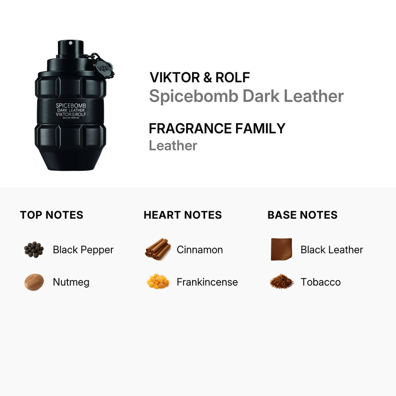 Viktor & Rolf Men's Spicebomb Dark Leather EDP 5.0 oz Fragrances
