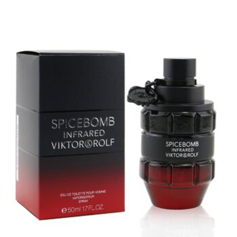 Viktor & Rolf Men's Spicebomb Infrared EDT Spray 1.7 oz Fragrances