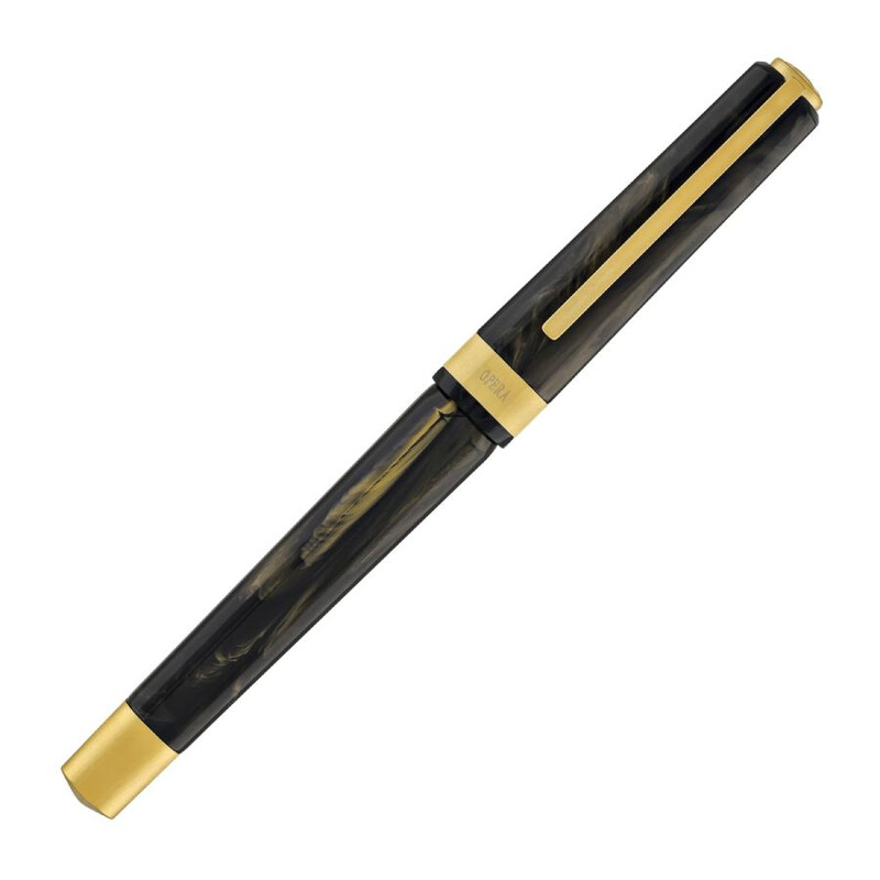 Visconti Black Opera Gold Fountain Pen KP42-03-FPB 8050628640982
