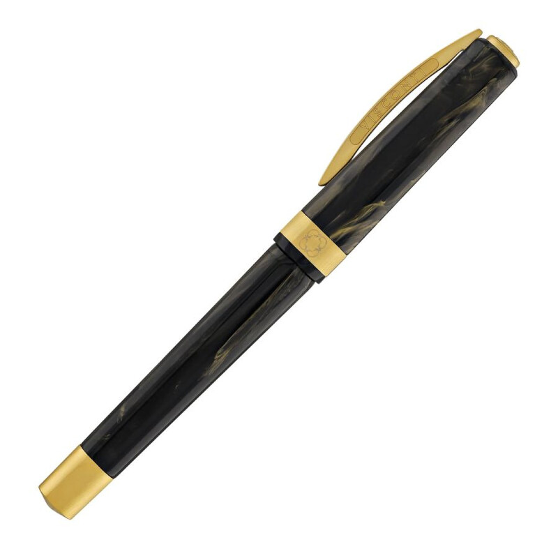 Visconti Black Opera Gold Fountain Pen KP42-03-FPB 8050628640982