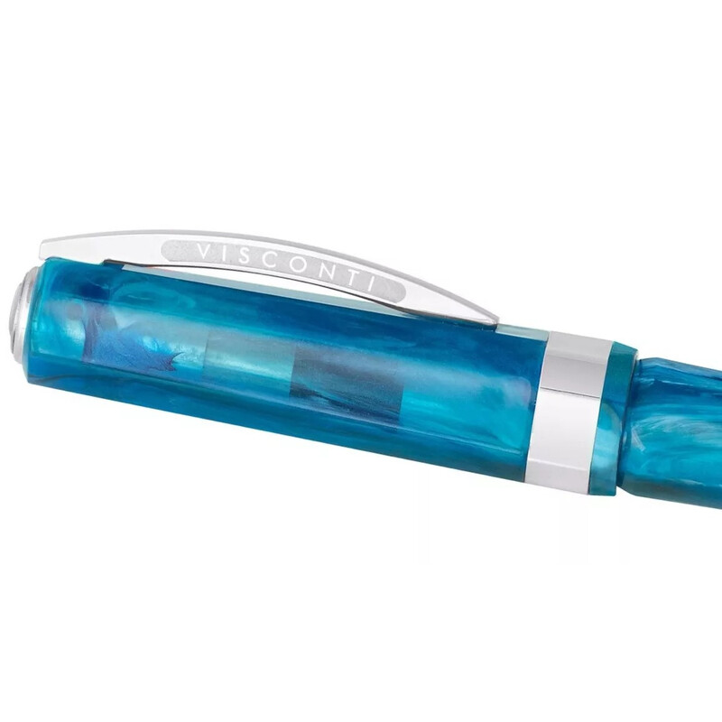 Visconti Opera Demo 'Carousel' Blue Cotton Candy Ballpoint Pen