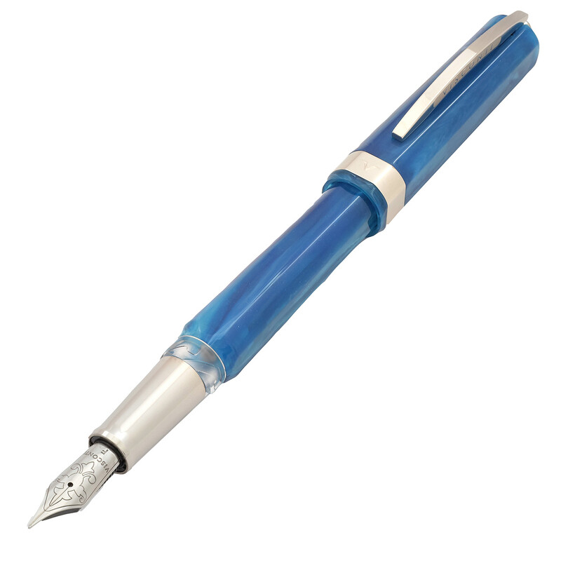 Visconti Opera Demo Carousel Blue Cotton Candy Fountain Pen Fine