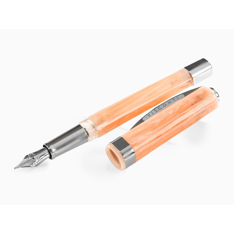 VISCONTI 万年筆 オペラチェリージュース　A2-1 Visconti Opera Demo Carousel Cotton Candy Pink Fountain Pen Broad