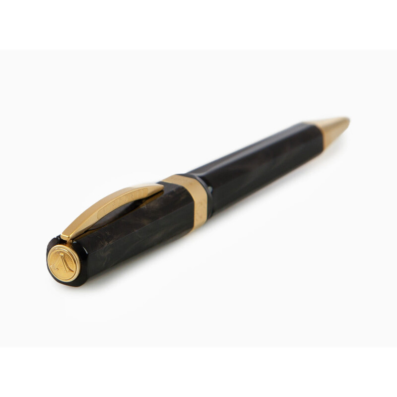 Visconti Visconti Opera Gold Ballpoint Pen, Acrylic Resin, Black KP42 ...