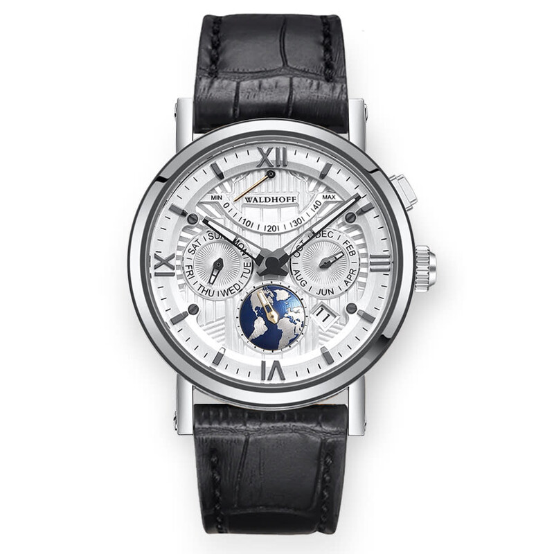 Waldhoff Multimatic II Automatic Silver Dial Men's Watch Waldhoff ...
