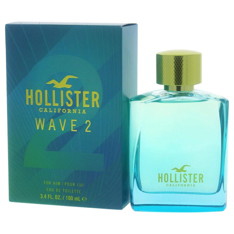 Hollister Wave 2 For Him / Hollister EDT Spray 3.4 oz (100 ml) (m