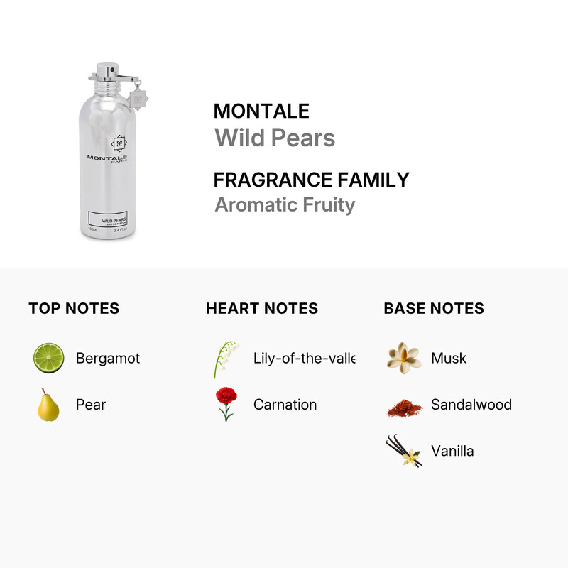 Montale Wild Pears / Montale EDP Spray 3.3 oz (100 ml) (u