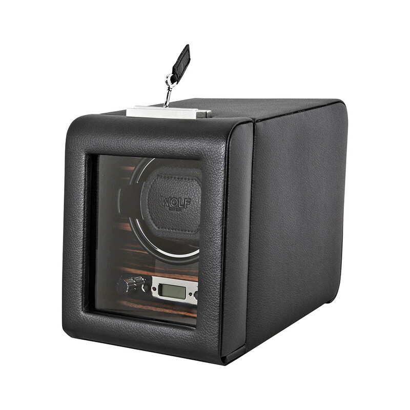 WOLF ワインディングマシーン module2.7 新品未使用 Wolf Roadster Module 2.7 Single Watch Winder 457056 098152718768