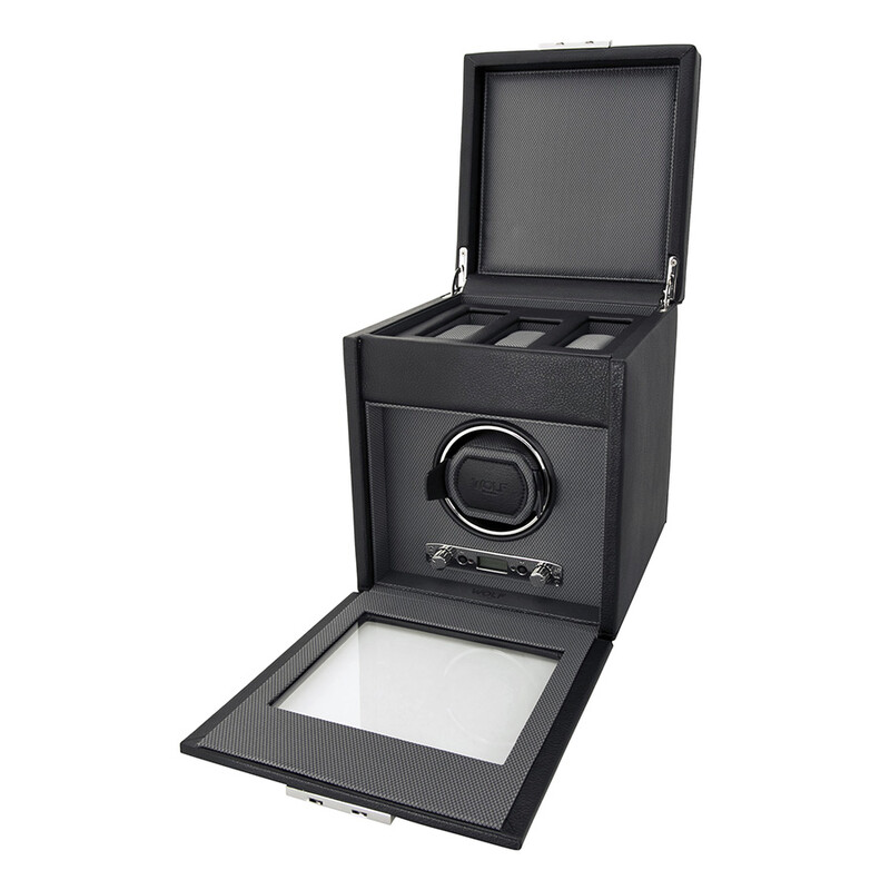 Wolf Viceroy Module 2.7 Single Watch Winder with Storage 456102