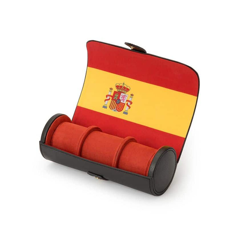 Wolf Navigator Spanish Flag Triple Watch Roll 470704 098152741001 - Men ...